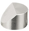 JEOL  Ø25x16mm angled SEM sample stub with 45 degree, aluminium